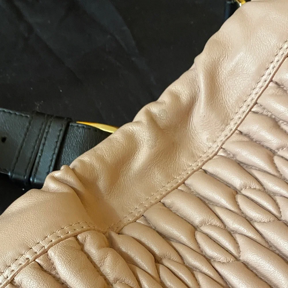 Furla Quilted Pink and Black Shoulder Bag🎄 - Picture 11 of 12